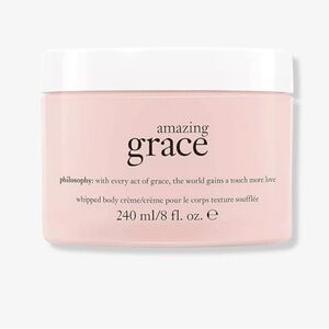 Special !Philosophy Amazing Grace Whipped Body Cream in Soft Pink. New no Box
